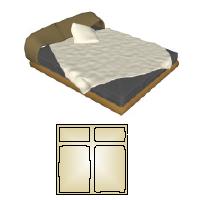 Laden Sie das Bild in den Galerie-Viewer, meinHausplaner-Symbolkatalog Möbel/Sanitär