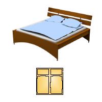 Laden Sie das Bild in den Galerie-Viewer, meinHausplaner-Symbolkatalog Möbel/Sanitär