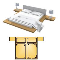 Laden Sie das Bild in den Galerie-Viewer, meinHausplaner-Symbolkatalog Möbel/Sanitär