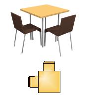 Laden Sie das Bild in den Galerie-Viewer, meinHausplaner-Symbolkatalog Möbel/Sanitär