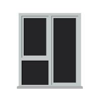 Laden Sie das Bild in den Galerie-Viewer, meinHausplaner-Symbolkatalog Glaselemente