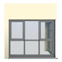 Laden Sie das Bild in den Galerie-Viewer, meinHausplaner-Symbolkatalog Glaselemente