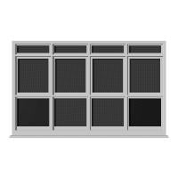 Laden Sie das Bild in den Galerie-Viewer, meinHausplaner-Symbolkatalog Glaselemente