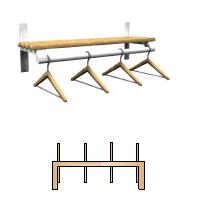 Laden Sie das Bild in den Galerie-Viewer, meinHausplaner-Symbolkatalog Möbel/Sanitär