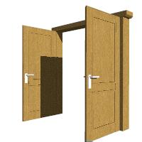 Laden Sie das Bild in den Galerie-Viewer, meinHausplaner-Symbolkatalog Innentüren