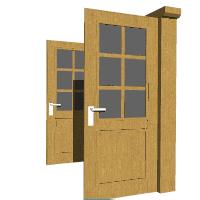 Laden Sie das Bild in den Galerie-Viewer, meinHausplaner-Symbolkatalog Innentüren