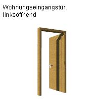 Laden Sie das Bild in den Galerie-Viewer, meinHausplaner-Symbolkatalog Innentüren