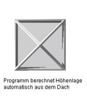 Laden Sie das Bild in den Galerie-Viewer, meinHausplaner-Symbolkatalog Dach