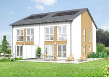 Laden Sie das Bild in den Galerie-Viewer, meinHausplaner-Hauskatalog Katalog Doppelhaus