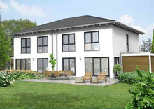 Laden Sie das Bild in den Galerie-Viewer, meinHausplaner-Hauskatalog Katalog Doppelhaus