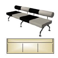 Laden Sie das Bild in den Galerie-Viewer, meinHausplaner-Symbolkatalog Möbel/Sanitär