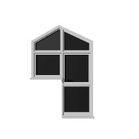 Laden Sie das Bild in den Galerie-Viewer, meinHausplaner-Symbolkatalog Terrassentüren