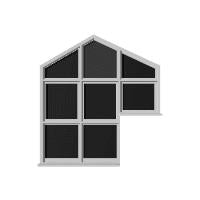 Laden Sie das Bild in den Galerie-Viewer, meinHausplaner-Symbolkatalog Terrassentüren