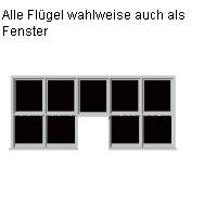 Laden Sie das Bild in den Galerie-Viewer, meinHausplaner-Symbolkatalog Terrassentüren