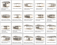 Laden Sie das Bild in den Galerie-Viewer, meinHausplaner-Symbolkatalog Carport