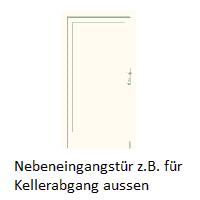 meinHausplaner-Symbolkatalog Haustüren