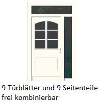 meinHausplaner-Symbolkatalog Haustüren