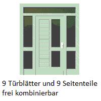 meinHausplaner-Symbolkatalog Haustüren