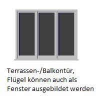 meinHausplaner-Symbolkatalog Terrassentüren