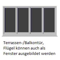 meinHausplaner-Symbolkatalog Terrassentüren